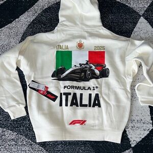 PacSun White Formula 1 Italia Jacket